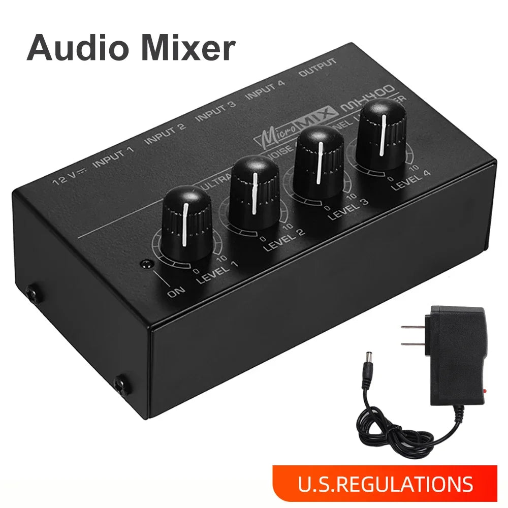MX400 Four-Channel Line Mixer