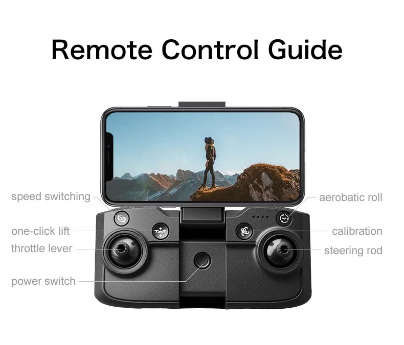 Dron Lenovo Aeri100 con cámara dual, video 4K y evitación de obstáculos