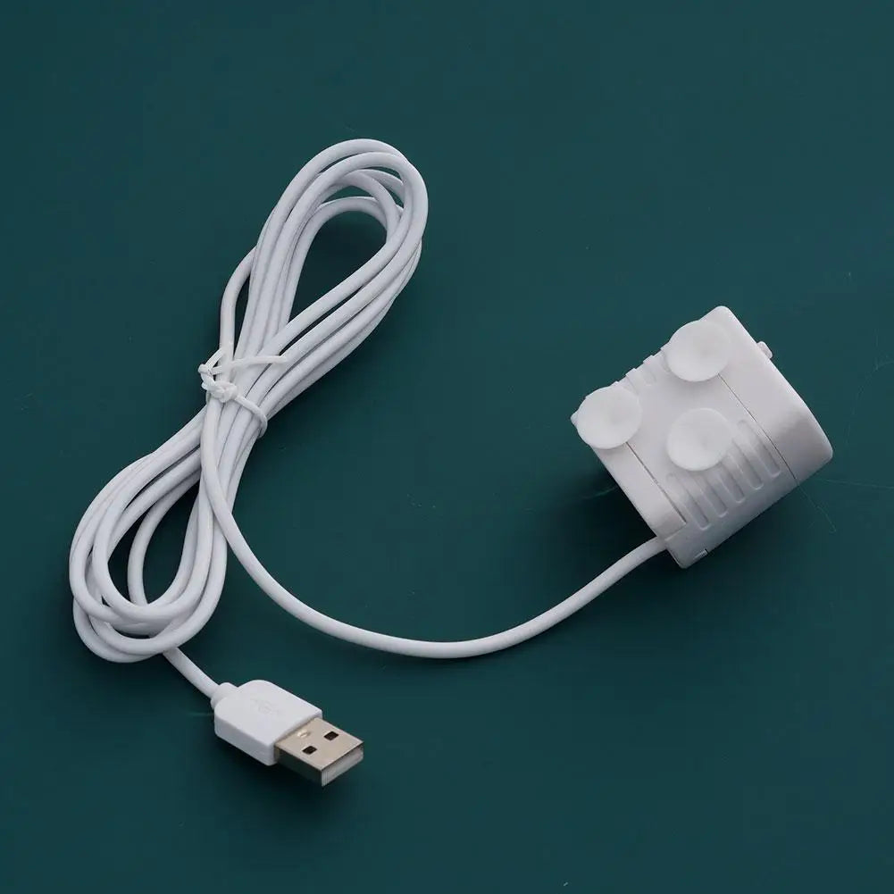 Motor til vannpumpe, 2 W 5 V, erstatning for Cat Pet-vannfontene og dispenser, stillegående sirkulasjonspumpe, tilbehør