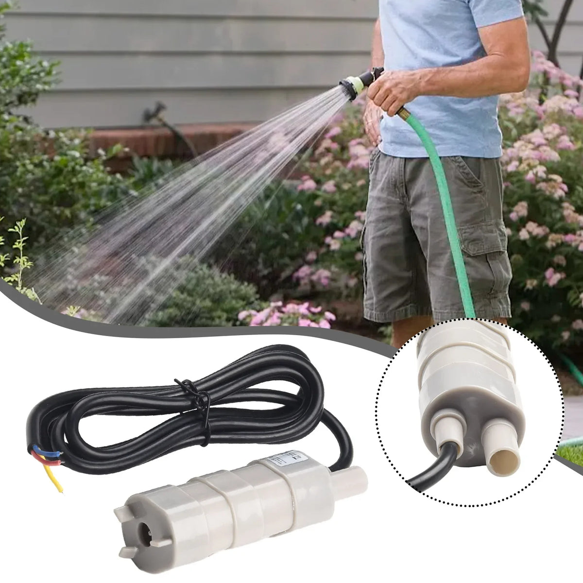 12V Submersible Water Pump, 18W
