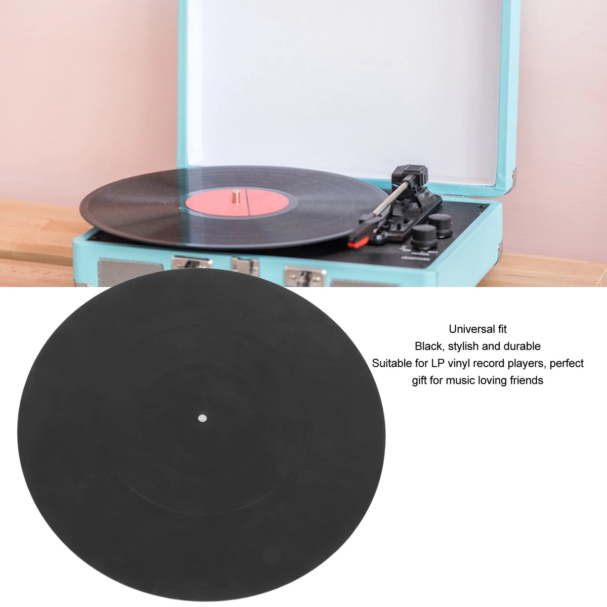 Rubber Turntable Platter Mat - 295 mm