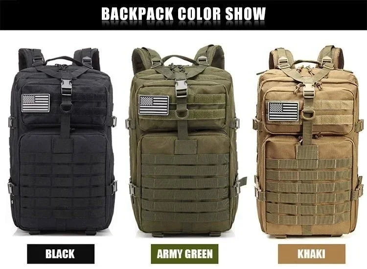 45L Tactical Backpack with Molle System