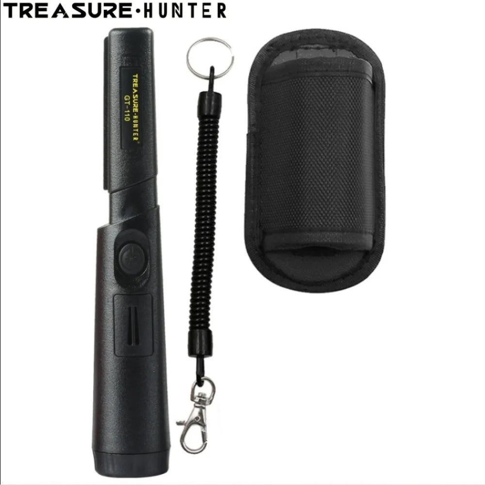 Treasure Hunter GT110 Handheld Metal Detector Pinpointer Probe Anti-scratch Pinpointing Waterproof 360 Degree Scan 