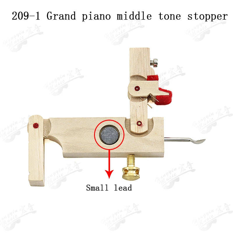 HUATOOL Piano Tuning and Maintenance Tools - Triangle Piano Hammer Shaft Frame Dampers Pull Rope Screws and Related Accessories