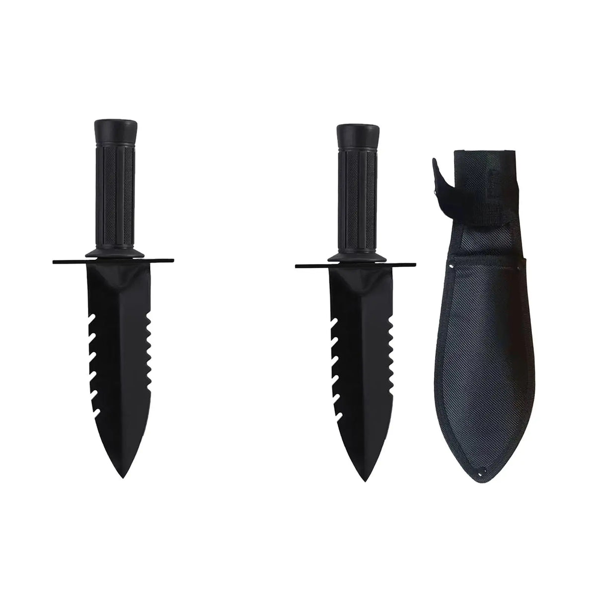 Serrated Garden Hand Spade, Bag Options