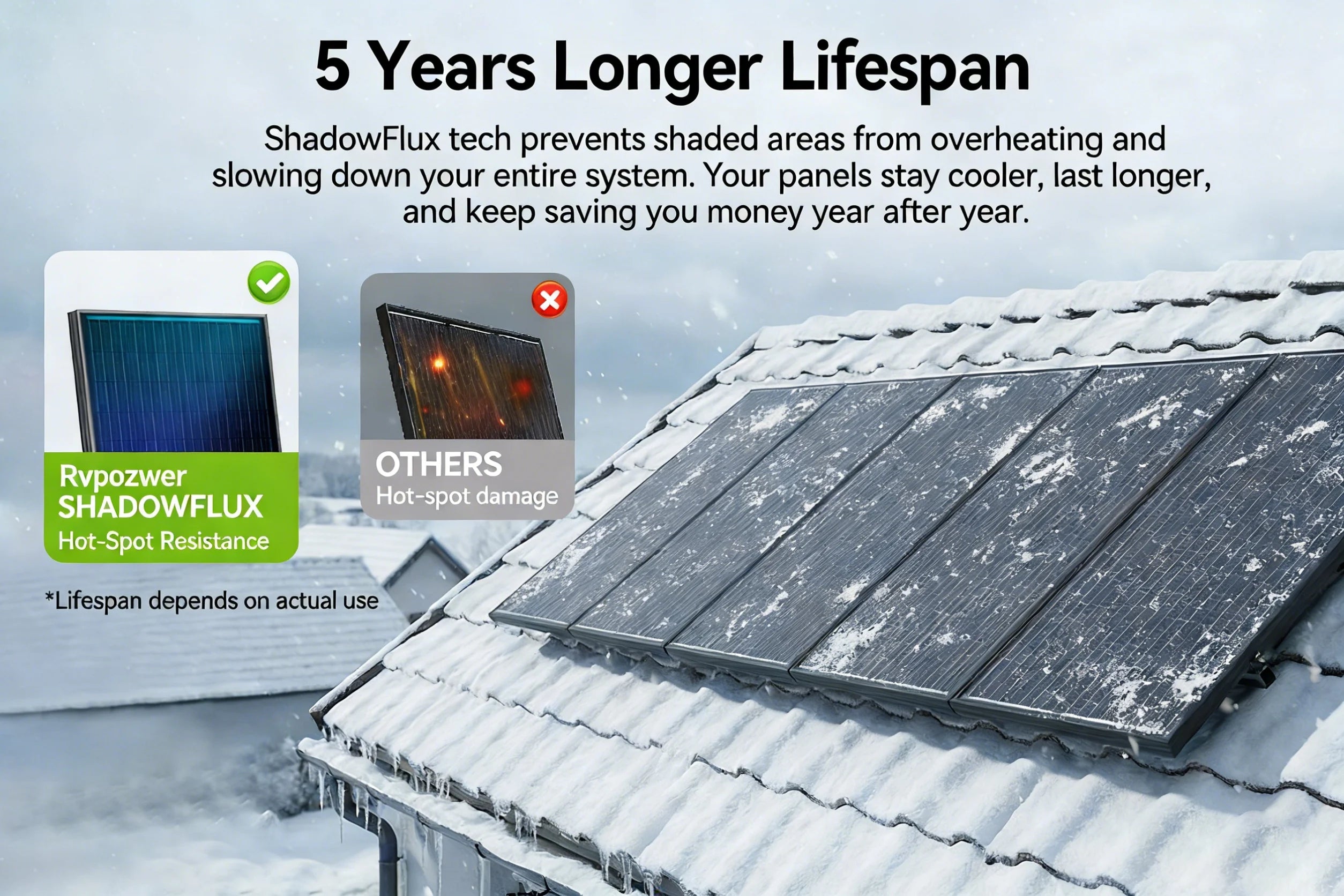 Painel Solar Monocristalino Tipo N 100W 12V 18BB