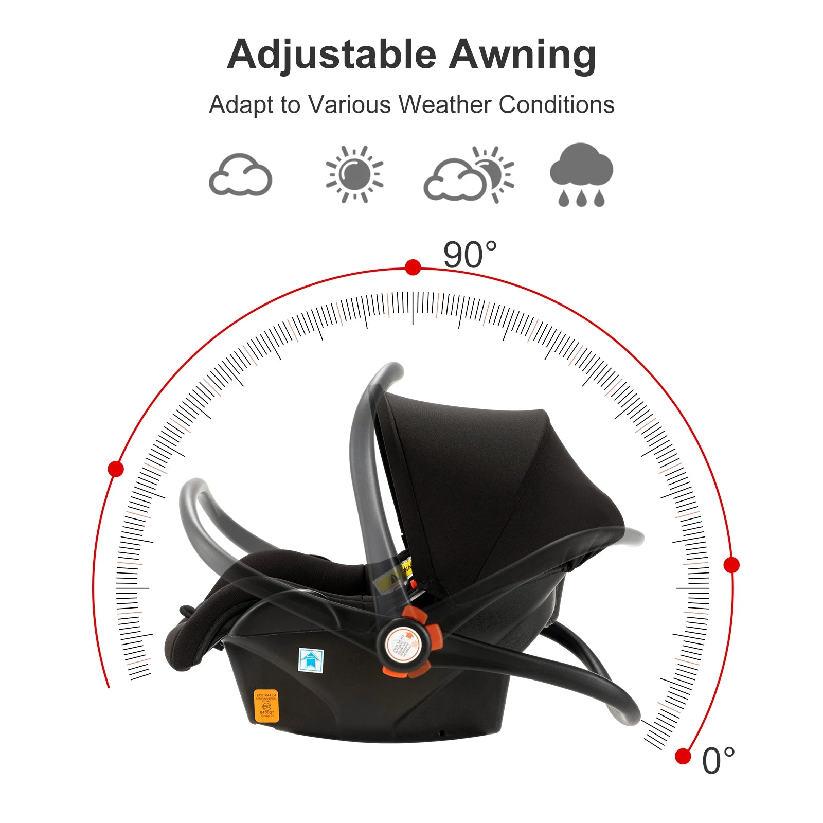 Baby Stroller 3‑in‑1 Lightweight Multifunction Carriage for Newborns