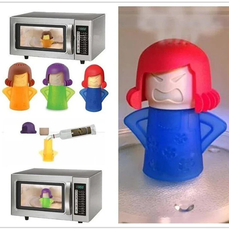 Microwave Steam Cleaner for Softening Dried-On Food Splashes