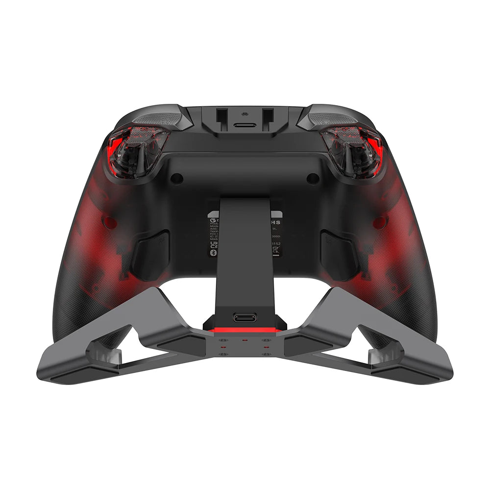 GameSir Cyclone 2 Bezdrátový Pro ovladač Bluetooth hernípad s nabíjecí stanicí Hall Effect joysticky pro Nintendo Switch, iPhone, Android & PC