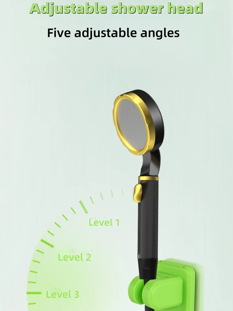 Rechargeable Portable Shower Pump with Display