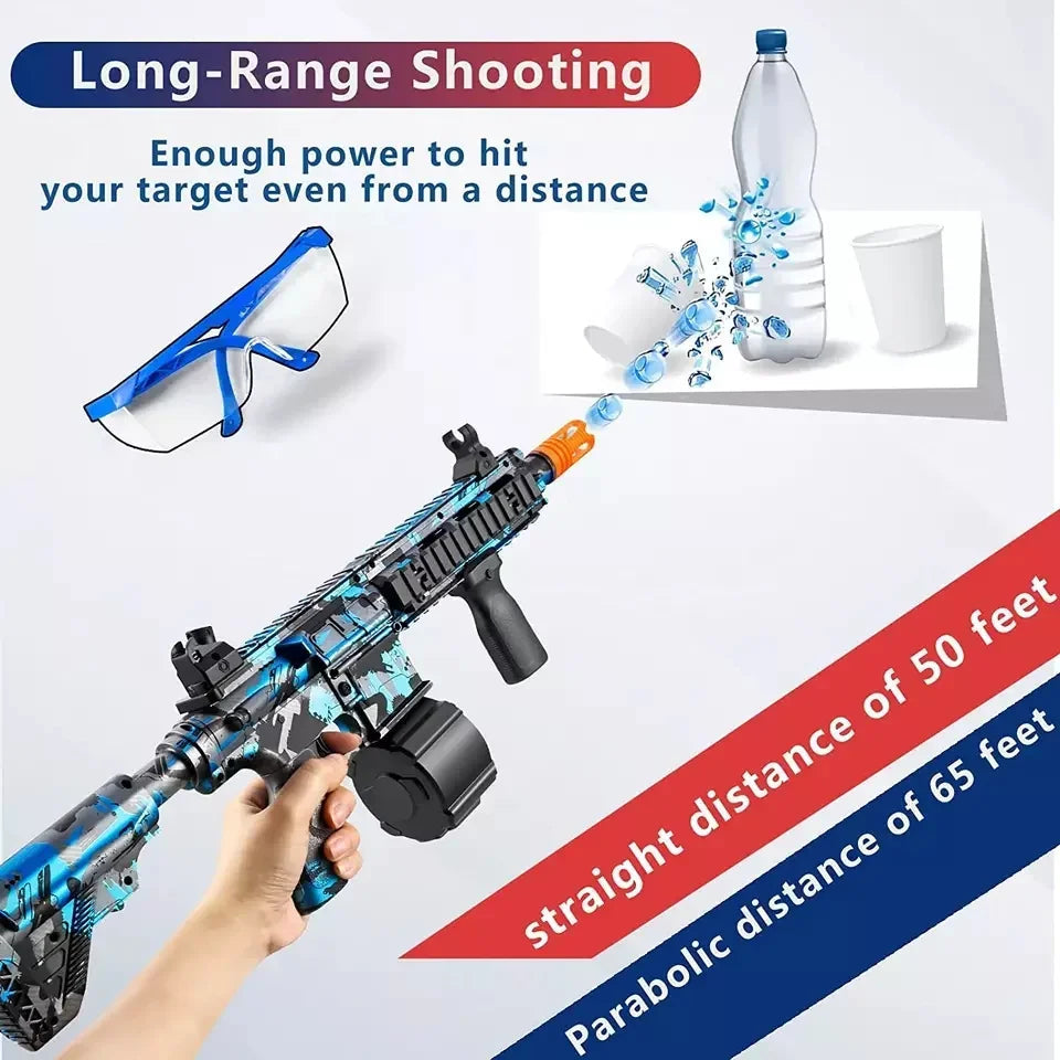 M416 Water Bomb Blaster Gun Electric Graffiti Air Rifle Weapons Paintball Toy Guns Pneumatic Gun For Shooting Adults Kids Toy 