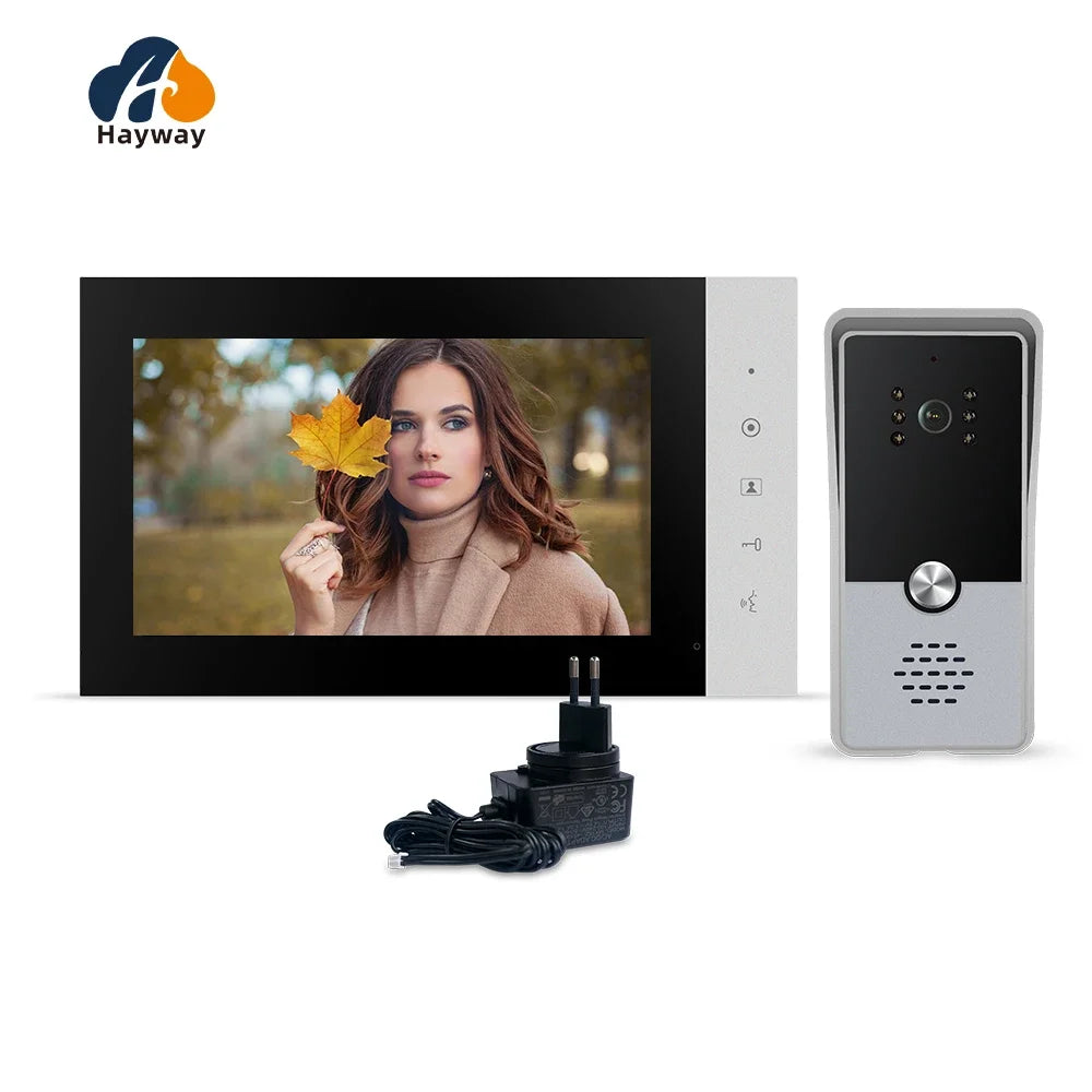 Video Intercom System Kit Wired Video Doorbell Phone Rainproof Call Panel IR Camera for Home Villa Building 1200TVL Spy-shop.com