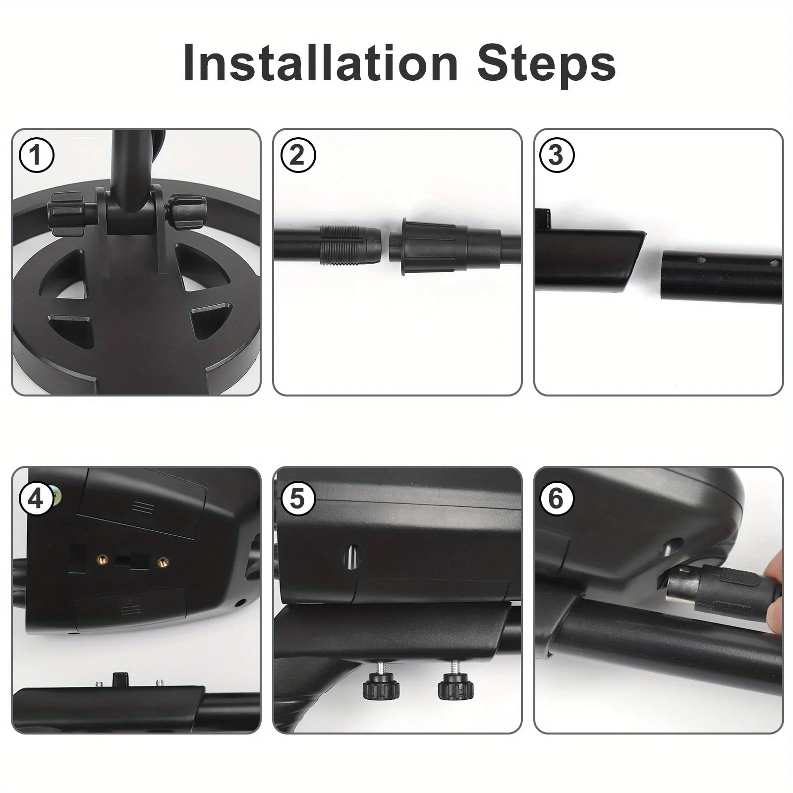 Metal Detector for Adults with Bigger LCD Display, 10–30 cm Depth