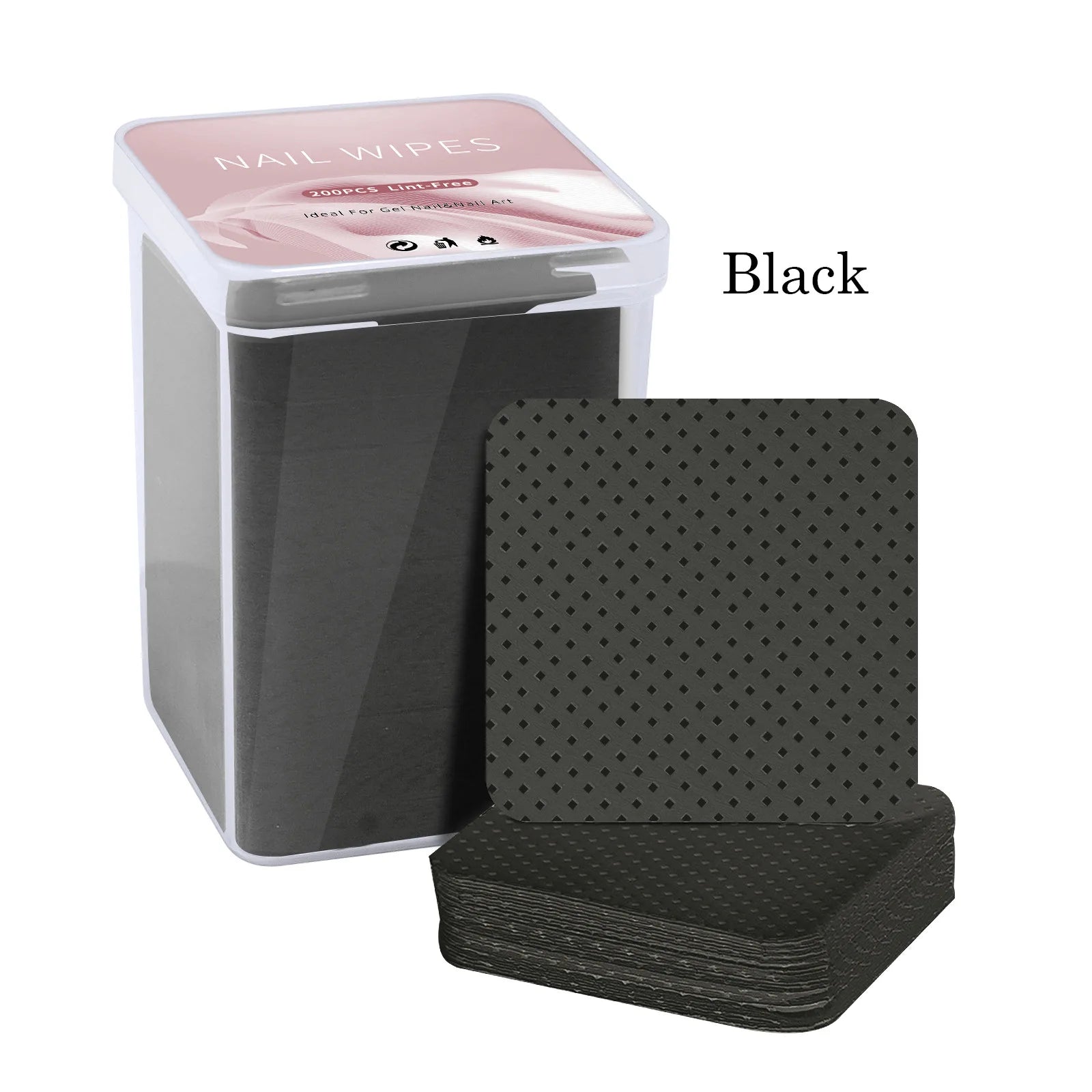 Lint-Free Nail Polish Remover Cotton Wipes UV Gel Tips Remover Cleaner Paper Pad Nails Polish Art Cleaning Manicure Tools 