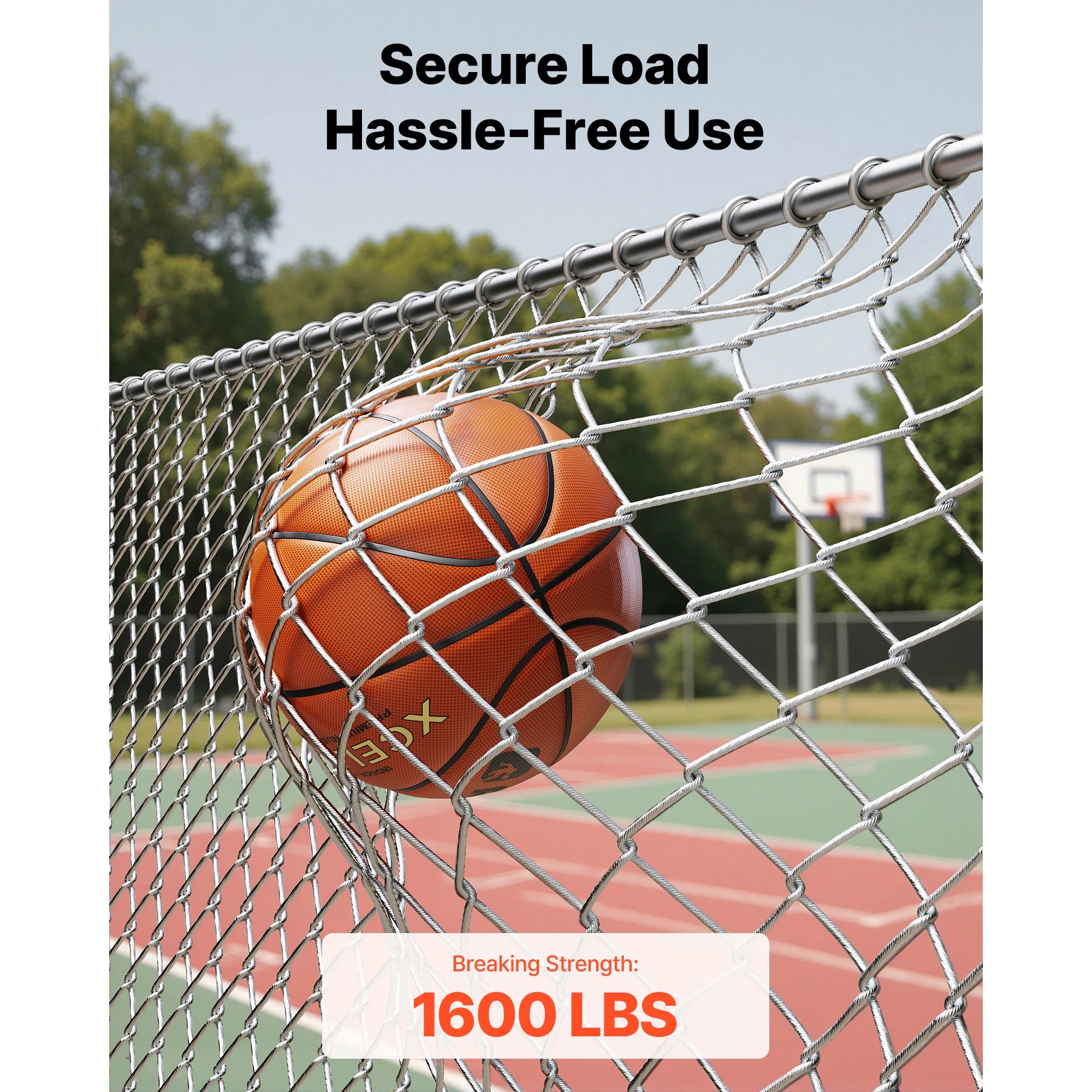1/8" ruostumattomasta teräksestä valmistettu vaijerisarja 100ft leikkurilla 1600lbs