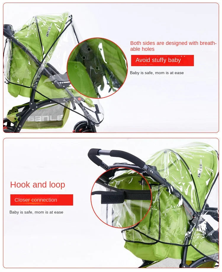 Universal Baby Stroller Rain Cover