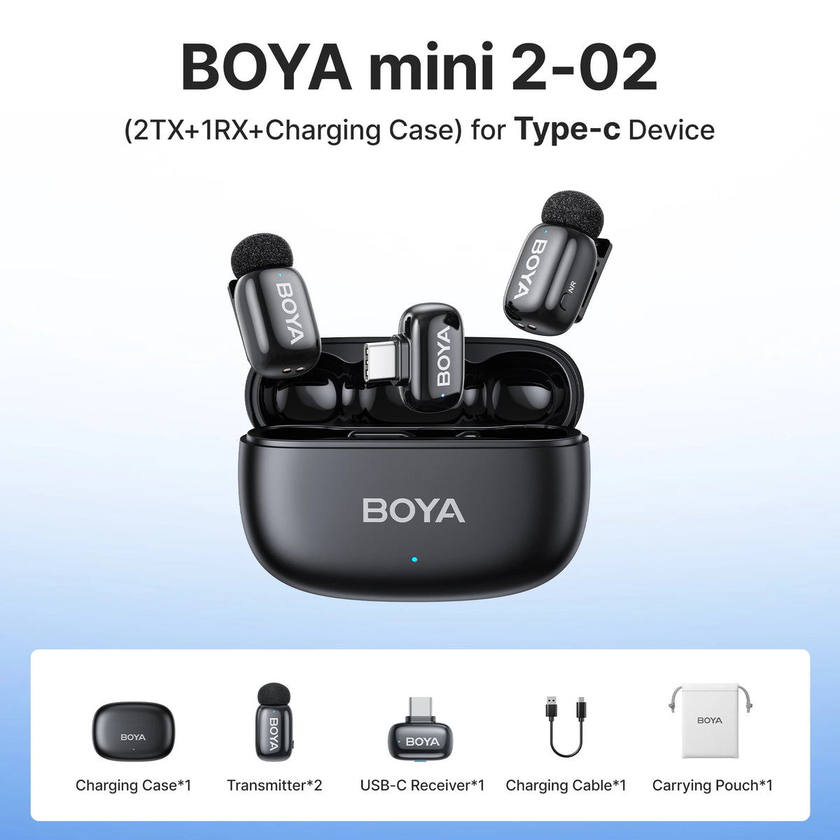 Mini 2 Wireless Lavalier Microphone System