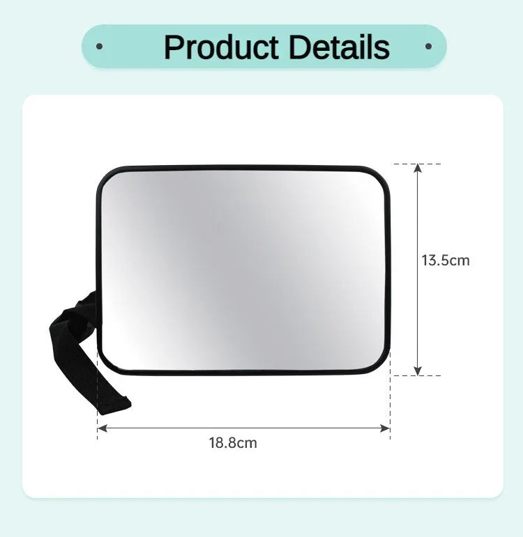 EAFC Adjustable Wide Car Baby Mirror
