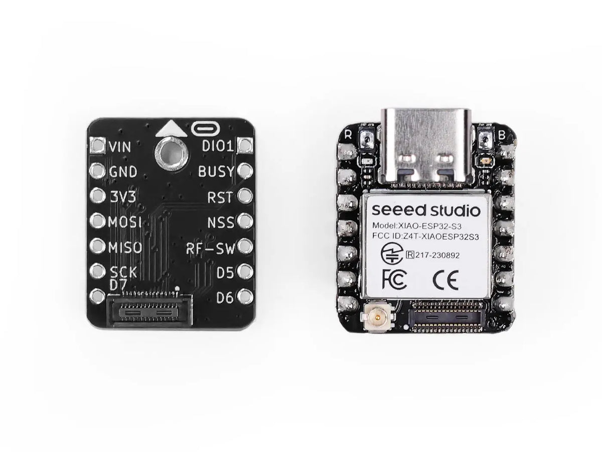 ESP32 S3 LoRa Meshtastic LoRa Module SX1262 868MHz 915MHz Antenna XIAO ESP32S3 for Meshtastic LoRa Starter Kit, LoRaWAN, WiFi, B