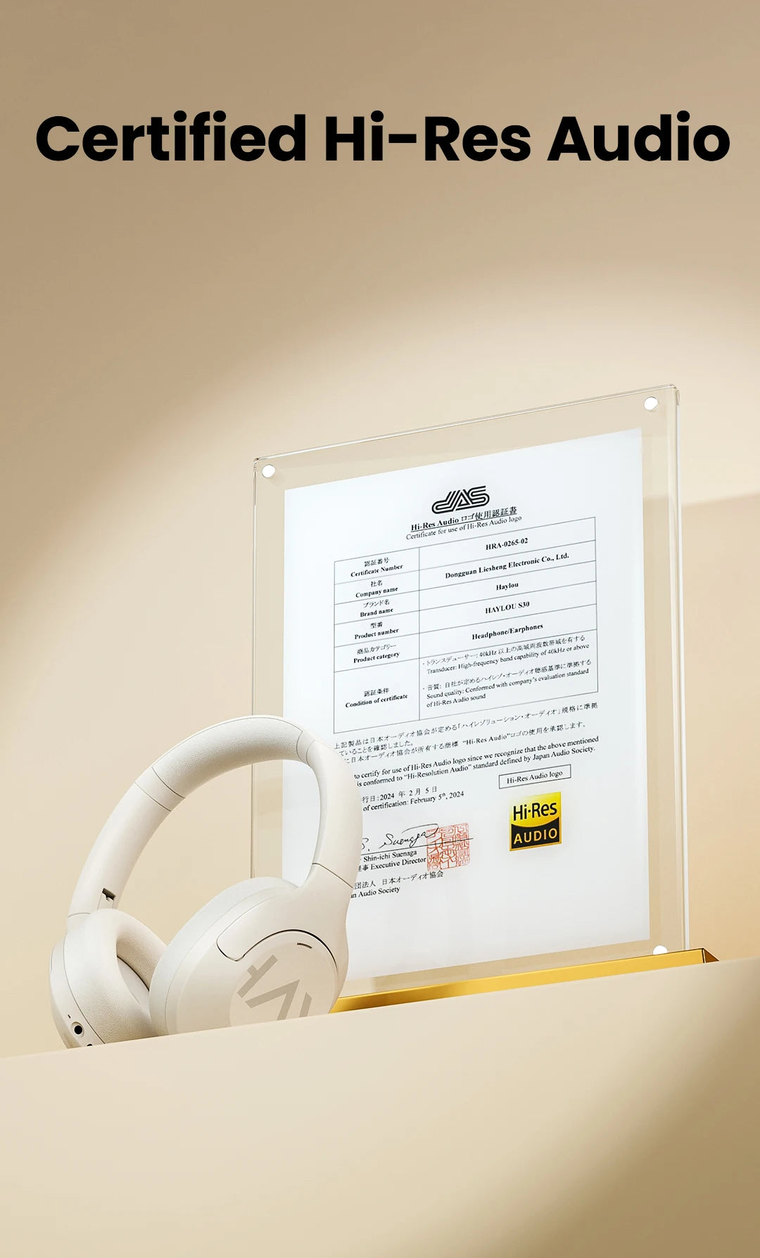 Haylou S30 Wireless Bluetooth ANC Headphones