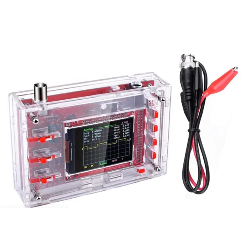 Kit de osciloscópio digital de 2.4 polegadas, totalmente montado