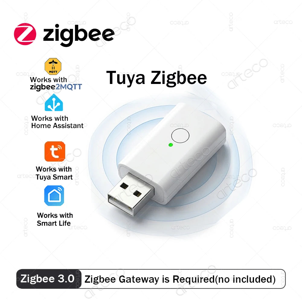 ZigBee Signal Repeater Amplifier Booster USB Signal Range Extender,Expands ZigBee Gateway Network,For Tuya/Z2MQTT Home Assistant