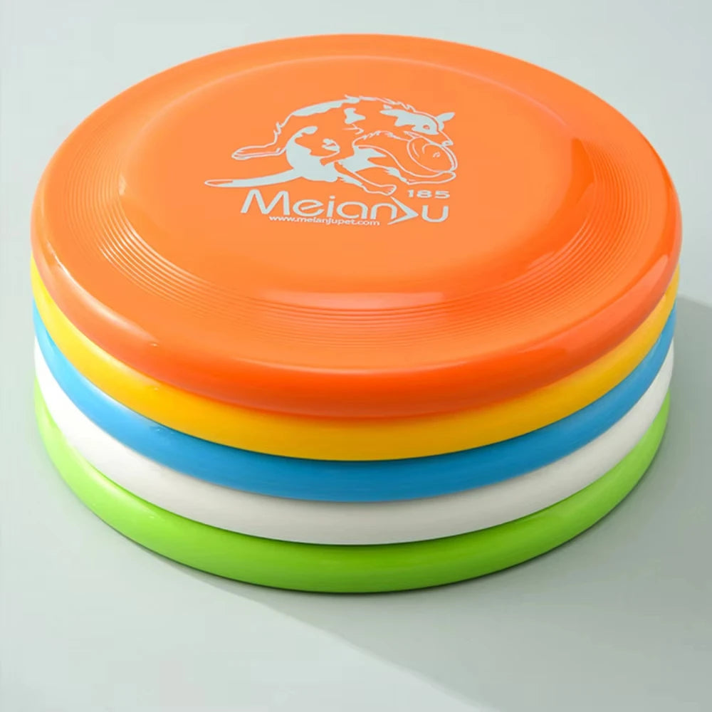Round PE Dog Training Disc for Fetch Games