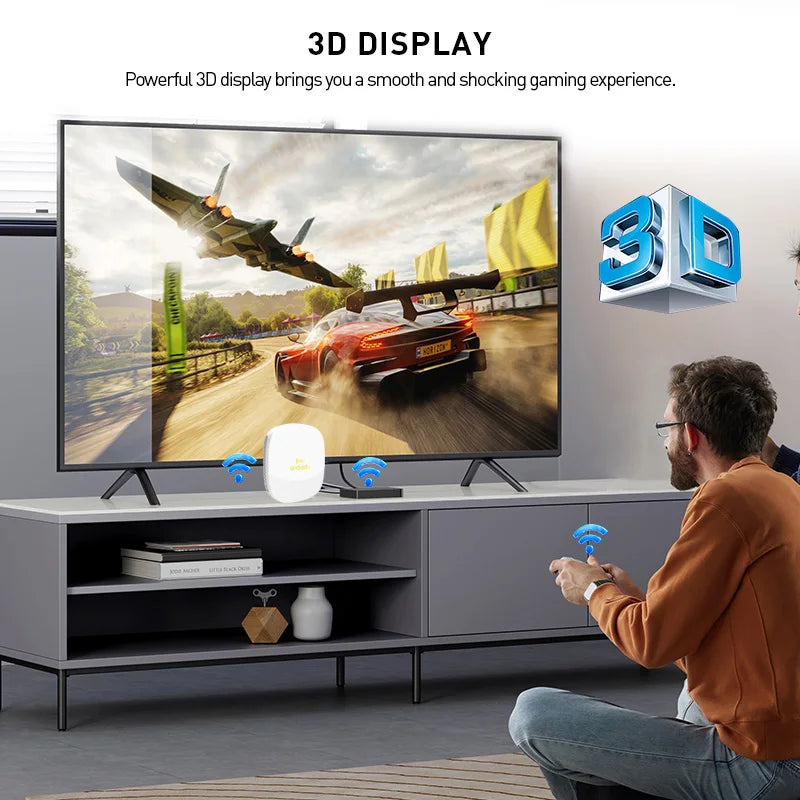 TV98 ATV Max Android 14 TV Box Allwinner H313 2GB 8GB Wifi 6 BT 8K 4K AV1 Full HD Smart Media Player Voice control Set Top Box