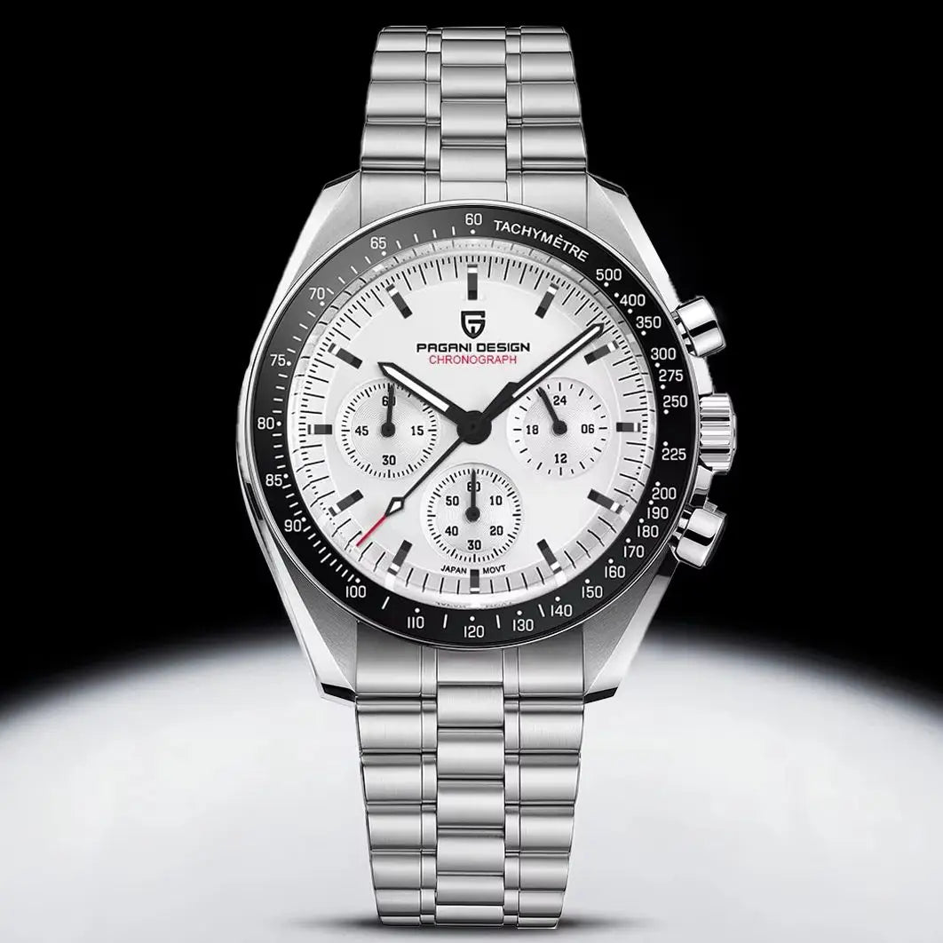 Orologio Cronografo Pagani Design PD-1701 con Zaffiro, Impermeabile 100M