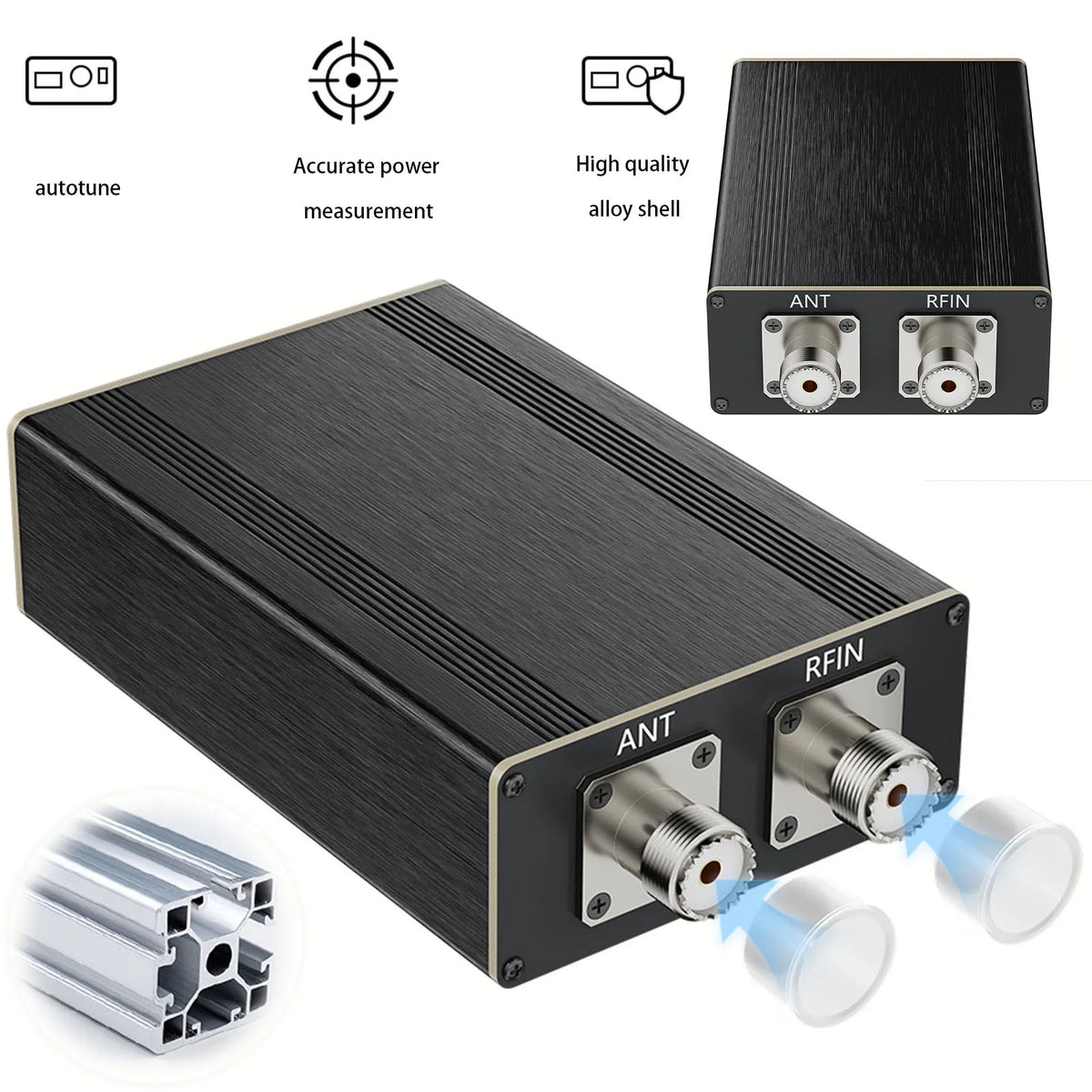ATU-100 Pro+ tuner automatic pentru antenă
