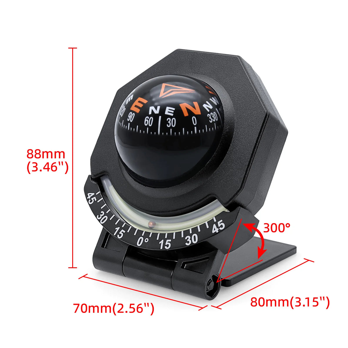 Adhesive-Mount-dashboard kompas