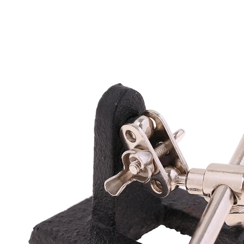 Supporto a pinze Helping Hands per saldatura e lavorazioni su PCB