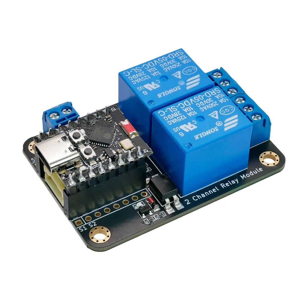 Two-Channel Opto-Isolated Relay Board