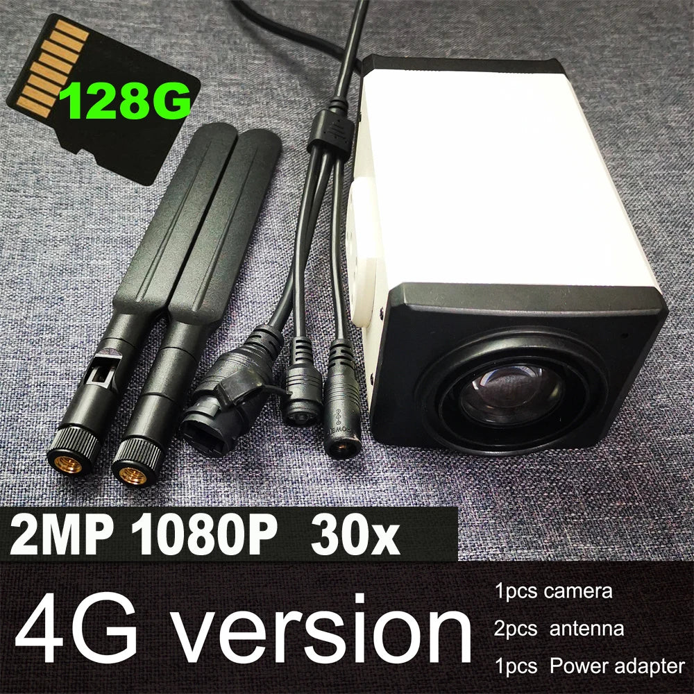 4K 8MP 36X Zoom Security Camera with 4G Connectivity