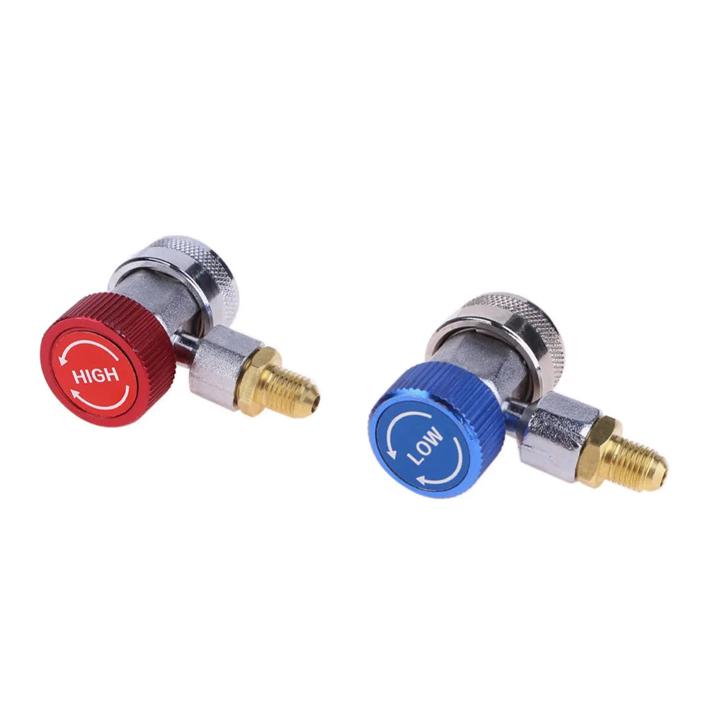 Cilindru adaptor Freon R134a senzor/gaz injector cu conectare reglabilă, furtun adaptor degajare rapidă, instalație aer condiționat