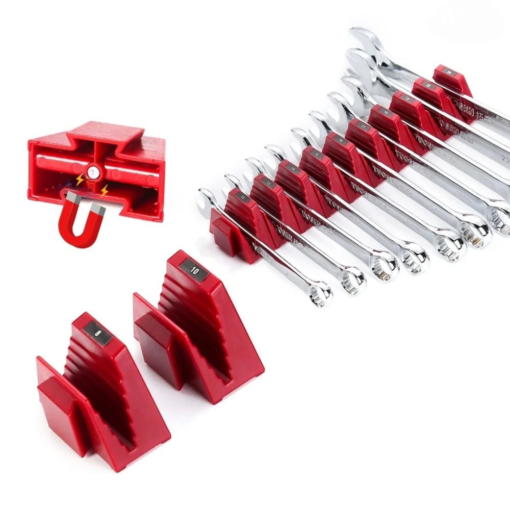 Organisateur magnétique modulaire pour clés, 12 pièces
