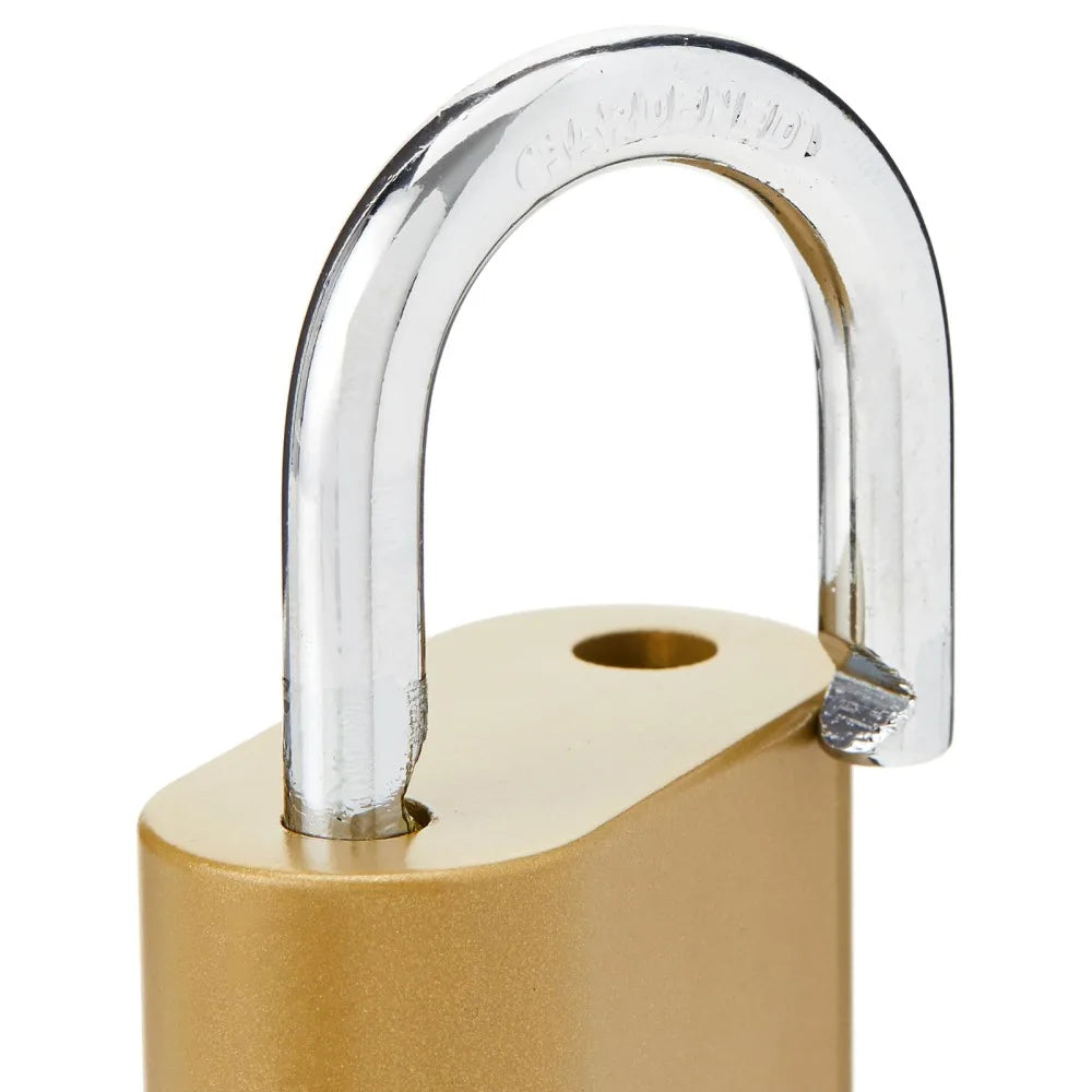 Number Lock, Resettable 4-Digit Combination Padlock, Waterproof and Heavy Duty, Number Combination Lock, 2 Pieces