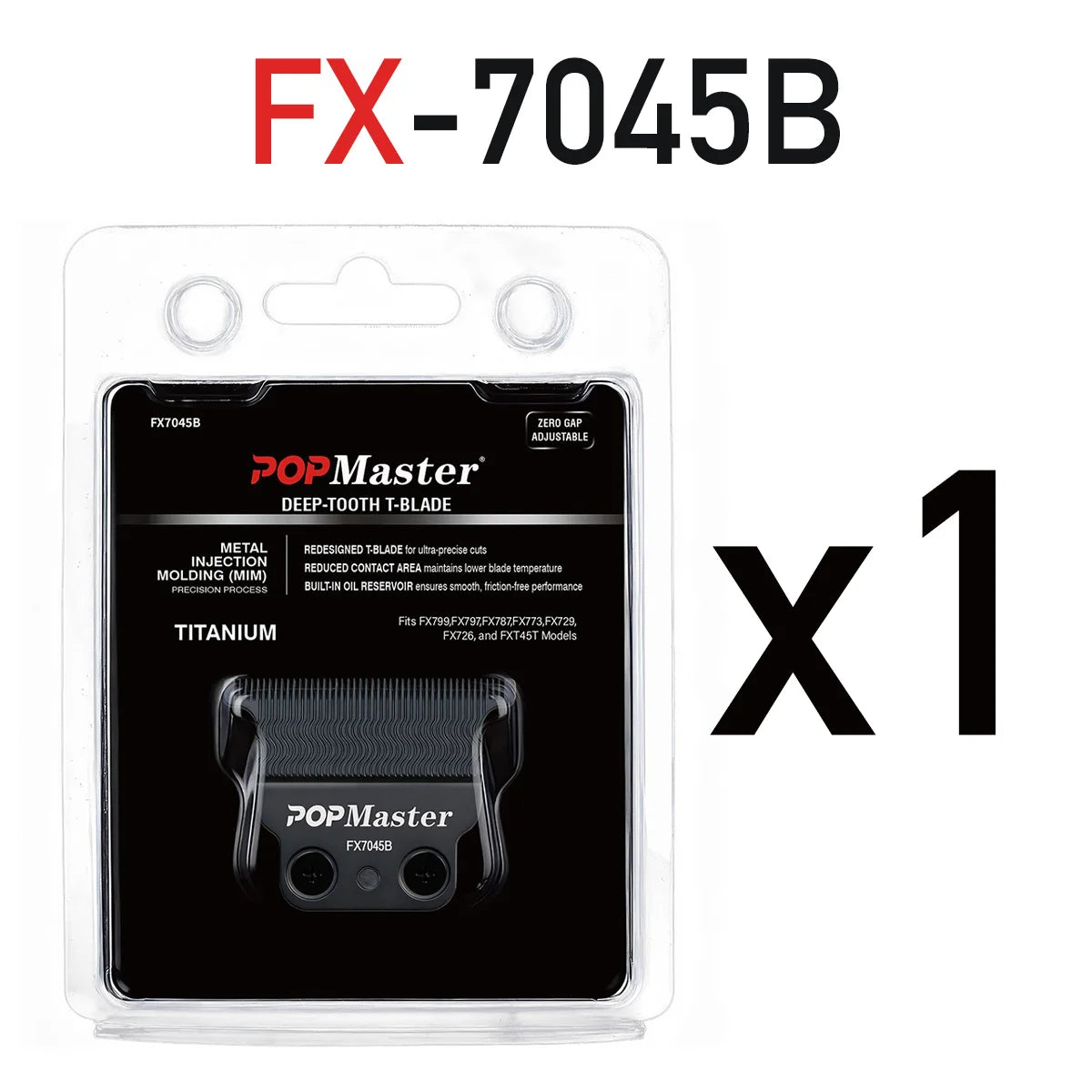 Replacement T-Blade for FX787 FX797 FX773 Trimmers Precision Cut