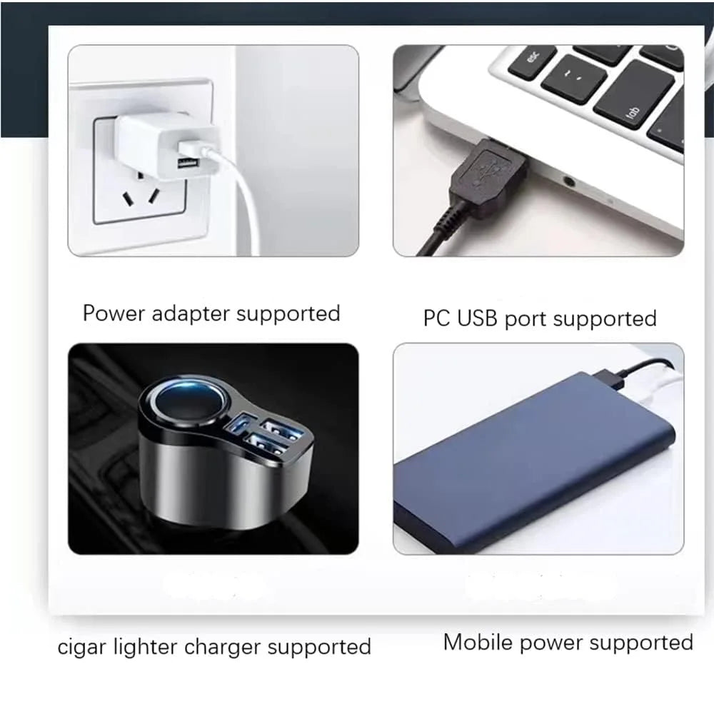 USB Rechargeable Ultraviolet Torch