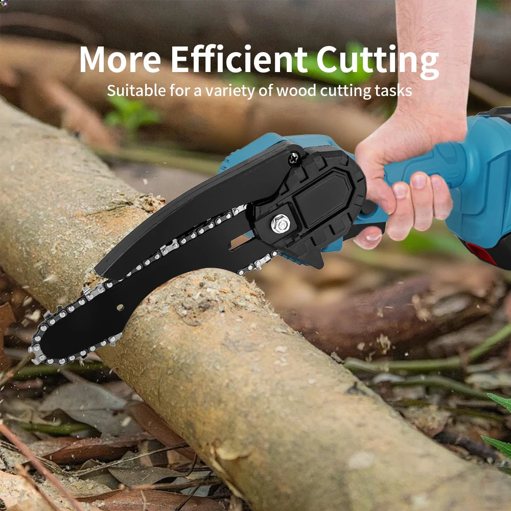 Cordless Mini Chainsaw Body, 4 or 6 Inch