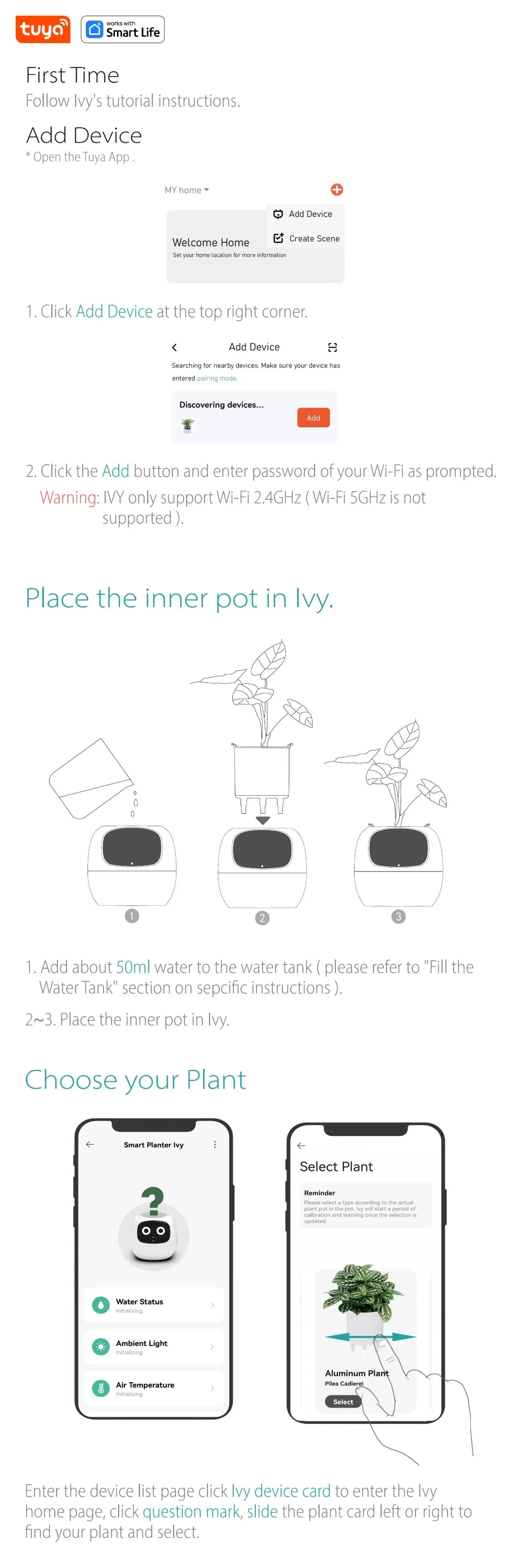 Pink Smart Planter with Expression Display