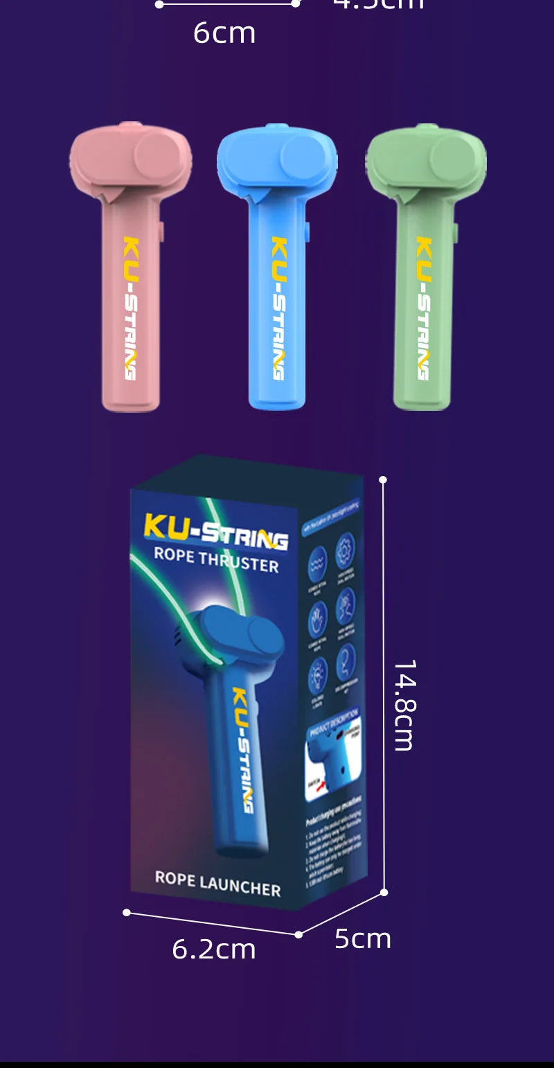 Reduce stress luminous rope outdoor toys  boys games party birthday gifts  juegos de viaje para niños parent-child interaction 