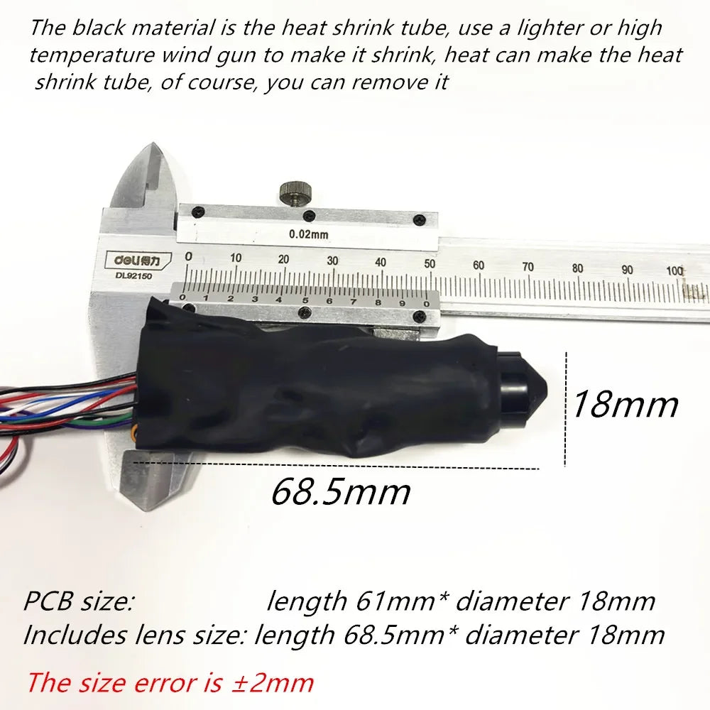 WiFi P2P Mini kamerový modul 5MP detekce pohybu malá DIY kamera záznamník POE podporuje 512GB SD kartu Hisilicon HI3516C CCTV aplikace