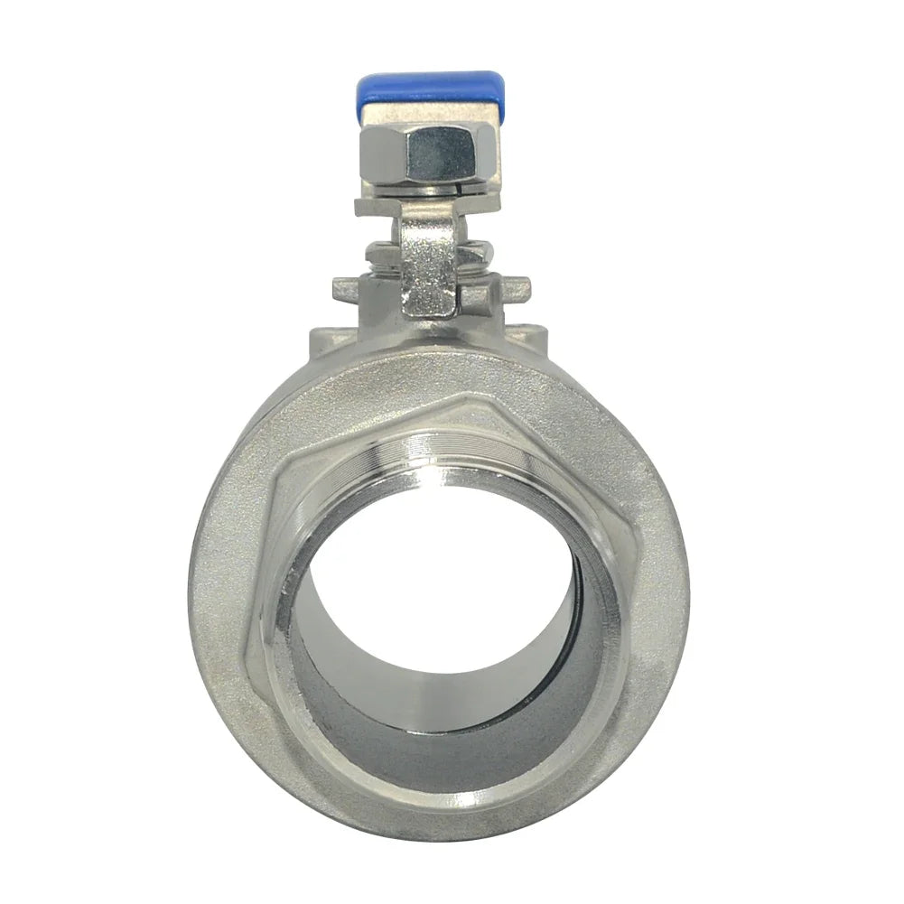 316 Stainless Steel 2P Ball Valve for Water, Gas, and Oil Systems