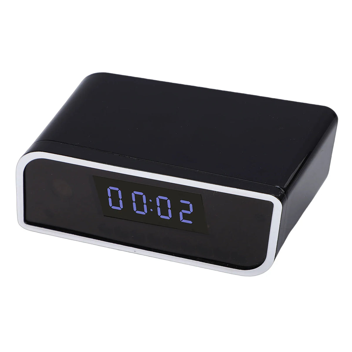 FHD Clock Camera FHD WiFi Camera Clock Indoor Wireless Security Camera with LED Time Display Motion Detection WiFi Camera Clock
