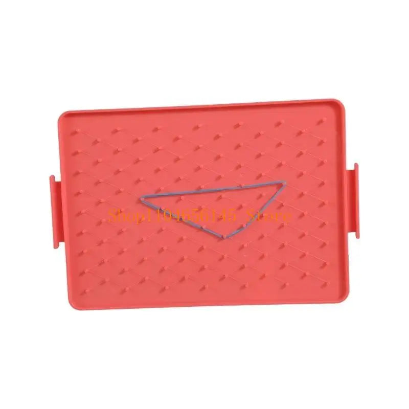 Pravouhlá geometria Pegboard pre matematické aktivity