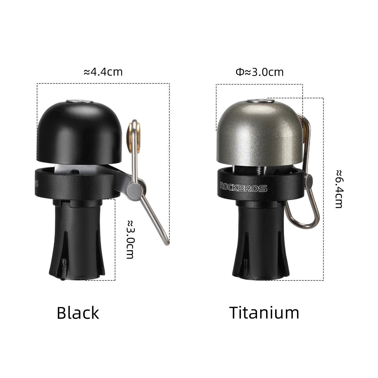 Bicycle Bell 100dB Loud Ring for 22.2mm Handlebars