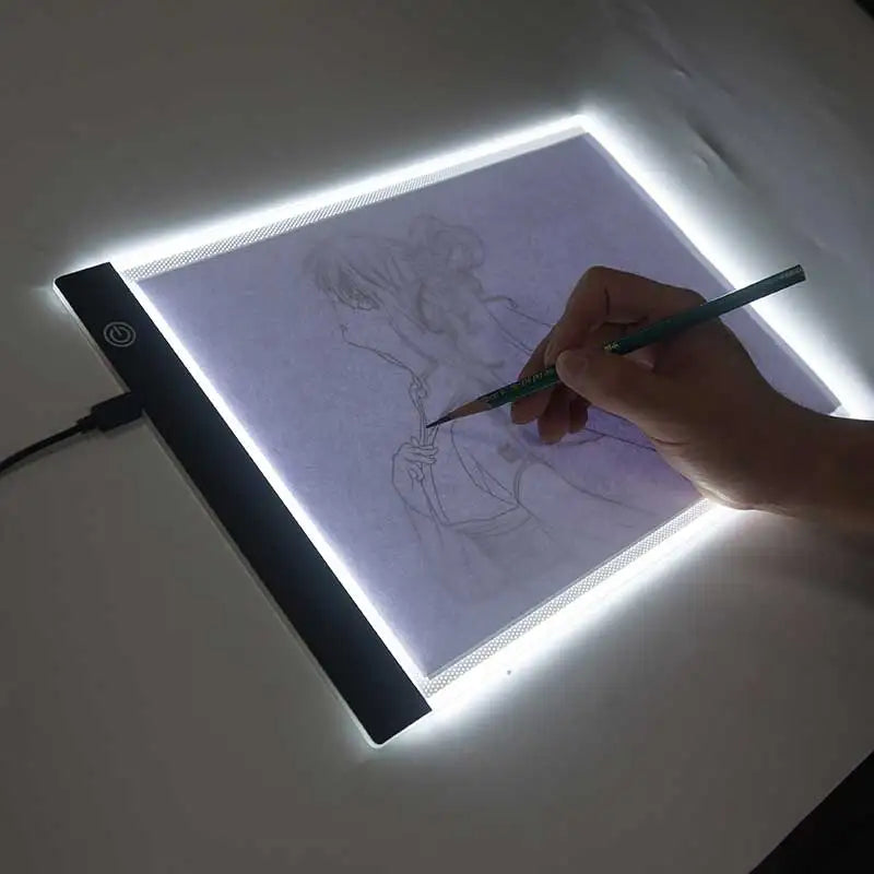 Piastra da tracing USB LED — Opzioni A3/A4/A5