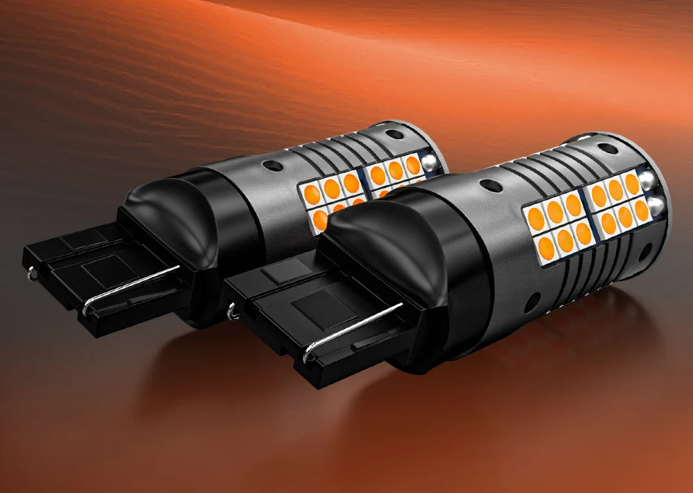 2 Stück PY21W BAU15S 7507 BA15S P21W 7506 WY21W 7440A T20 3156 P27W T25 LED Signallicht Blinker Beleuchtung Canbus Zubehör