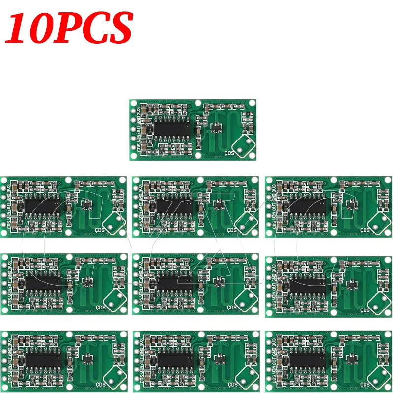 Modul mikrovlnného radarového snímača pohybu RCWL-0516, balenie 10 ks